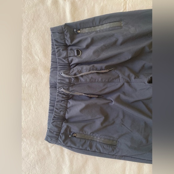 Flag Nor Fail Men's Black Lightweight Drawstring Jogger Pants Casual Medium - Picture 5 of 7